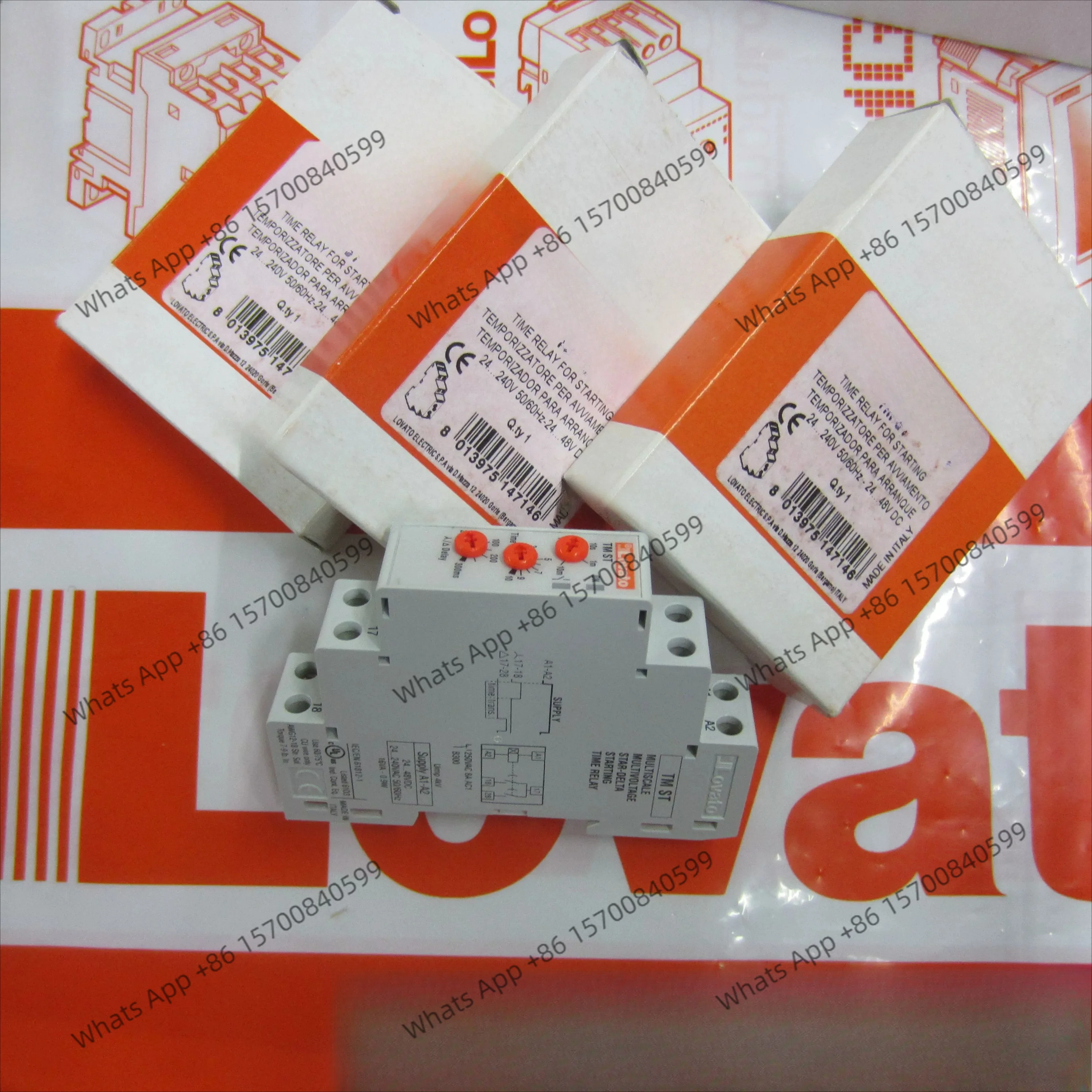 Delay relay TMST 24-240VAC original brand new
