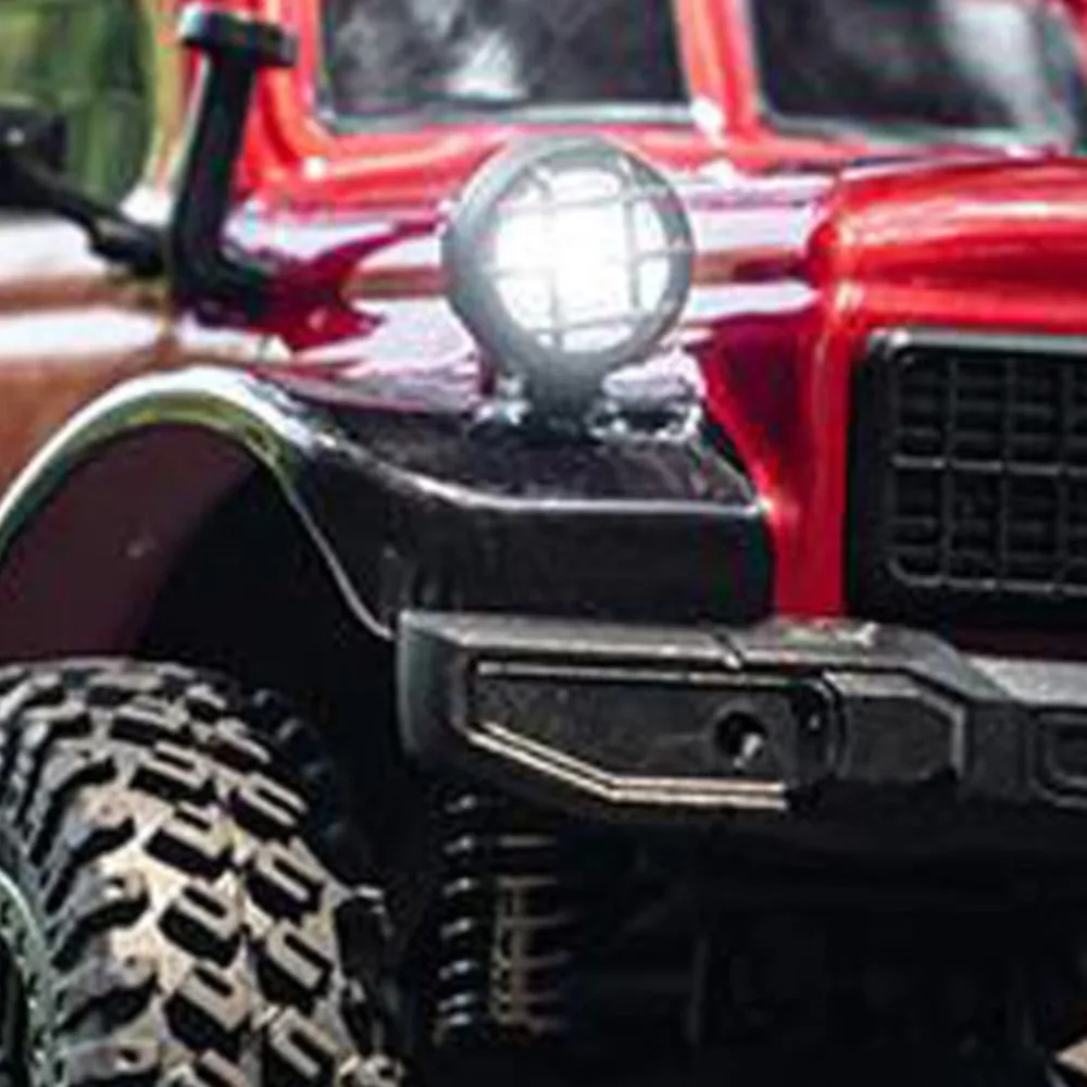 

1/18 Remote Control 4WD Rock Crawler Car Simulation Pickup Truck 2.4GHz RC Crawler Brushed Motor Light Ready to Run Vehicle