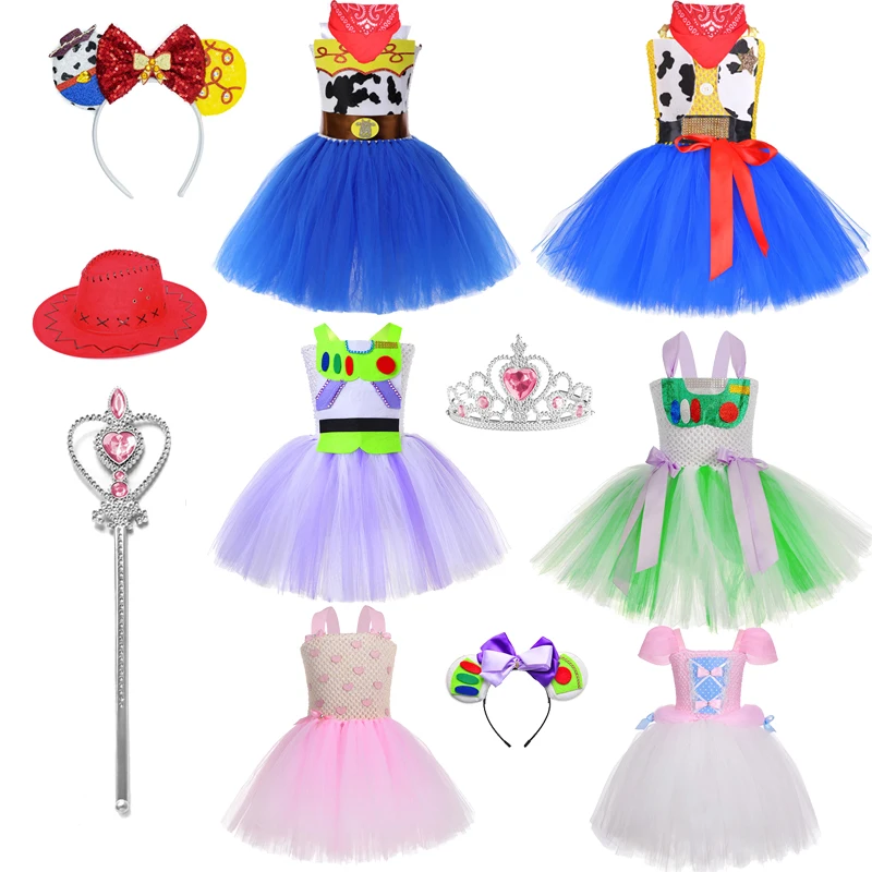 Ensemble jupe tutu style western pour fille, motif vache, bretelles en maille, style ranch rétro, robe de cosplay pour fête d'Halloween pour enfants