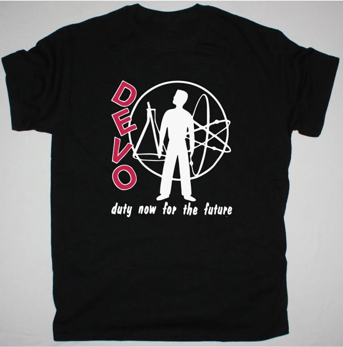 Vintage Devo band Concert Tour Men T-shirt Black Cotton All sizes