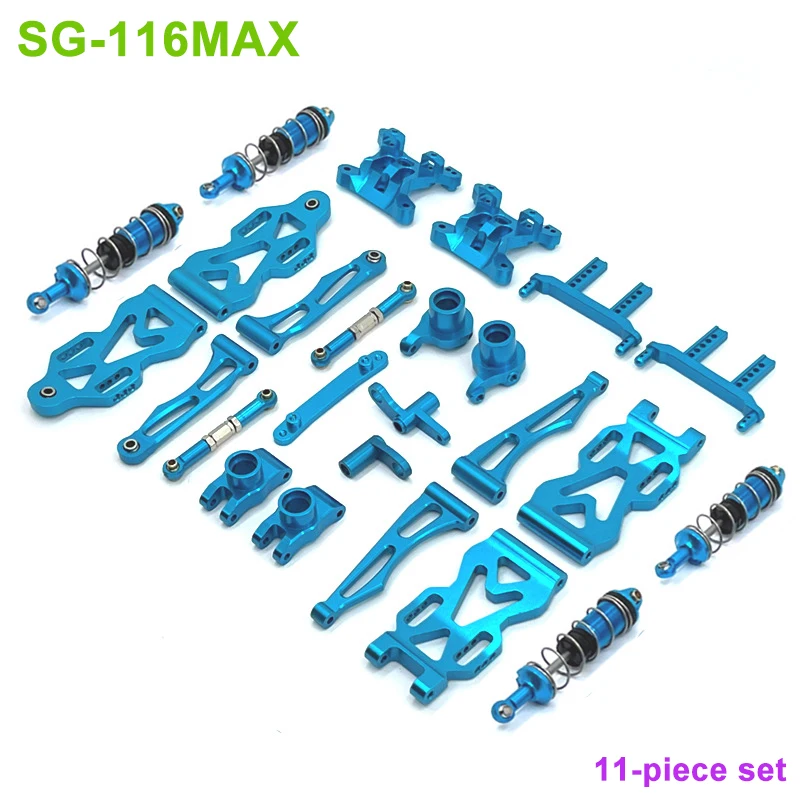 SG116MAX SG116PRO RC Auto Onderdelen 1 Upgrade Metalen Aandrijfas Schokdemper Bindmiddel Stuurinrichting OP Accessoires