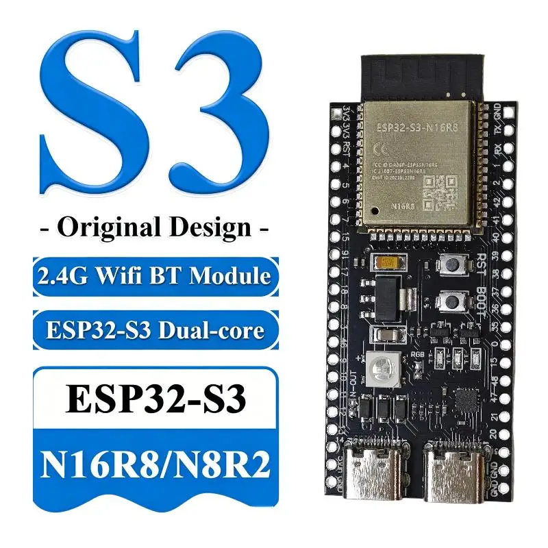 Dual Core Development Board With 2.4G WiFi Bluetooth Support Perfect For DIY Electronics IoT Projects And Programming Work-New