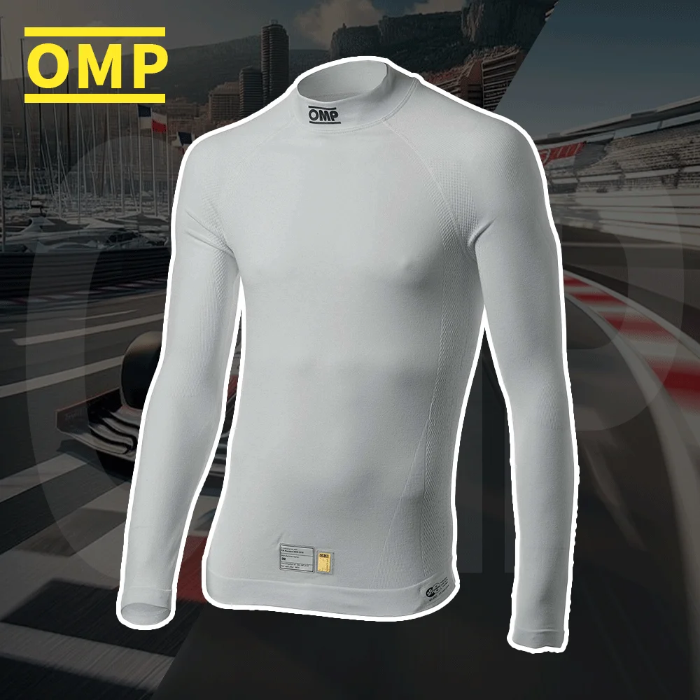 OMP Italian Brand IE0-0792-A01 ONE EVO Underwear Top FIA 8856-2018 -  Authenticity guaranteed, Professional Racing Gear