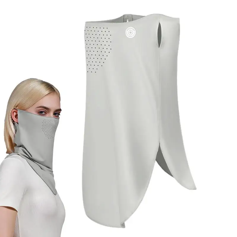 Neck Gaiter Face Cover Sunblock Face Covering UV Protection Neck Brace For Whole Face Sun Protection Summer Riding Shopping