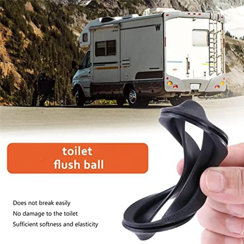 

2Pcs RV Toilet Seal Kit Perfect Replacingfor 300/310/320 RV Toilet Parts Solve The Leakage Problem Durable Easy To Use-B91B
