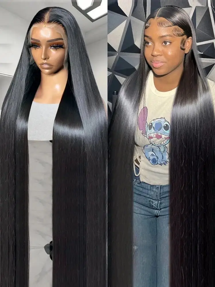 Pre Cut No Glue Bone Straight 7x5 Glueless Wig Human Hair Ready To Wear Brazilian 13x4 Glueless HD Lace Frontal Wigs For Women