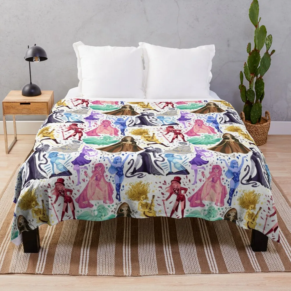 

Eras (Colorful version) Throw Blanket Fluffy Blankets Large Hair Blanket