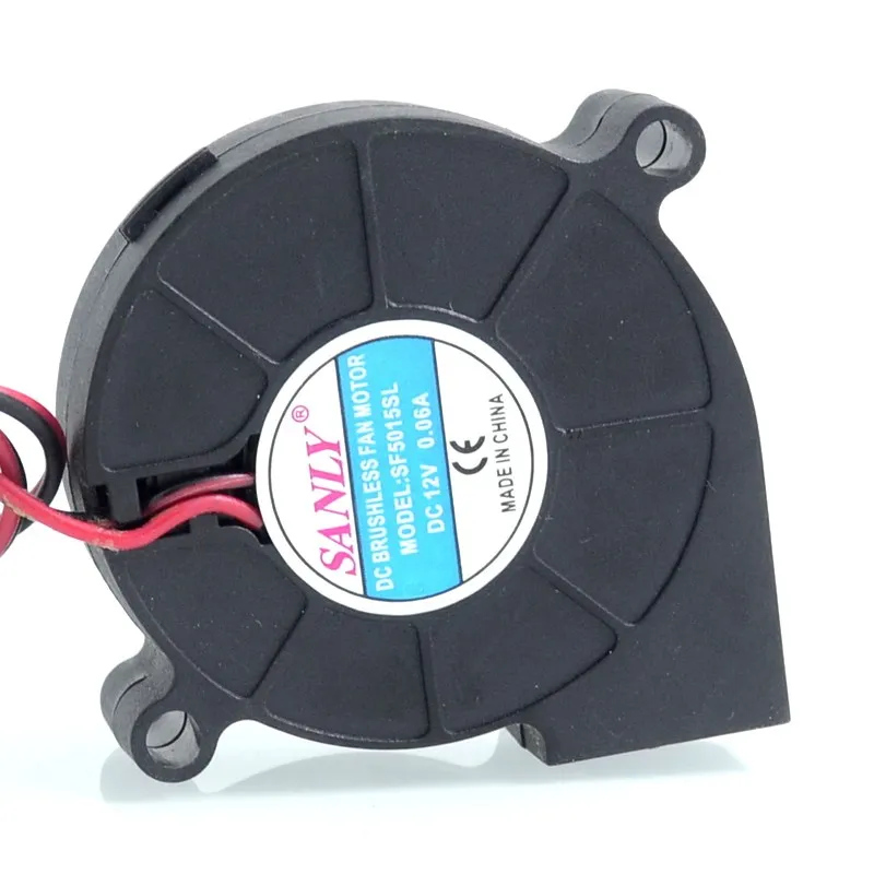 SZYTF SF5015SL 50mm DC 12V 0.06A Server Cooling Fan Server Centrifugal Blower Fan 2-wire 50x50x15mm