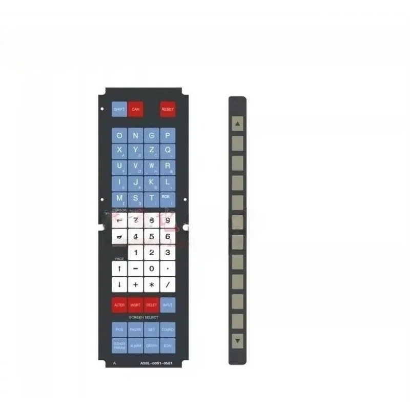1PC For Fanuc EDM A98L-0001-0581 membrane and 12 key membrane Size 310L*21W for the keypads