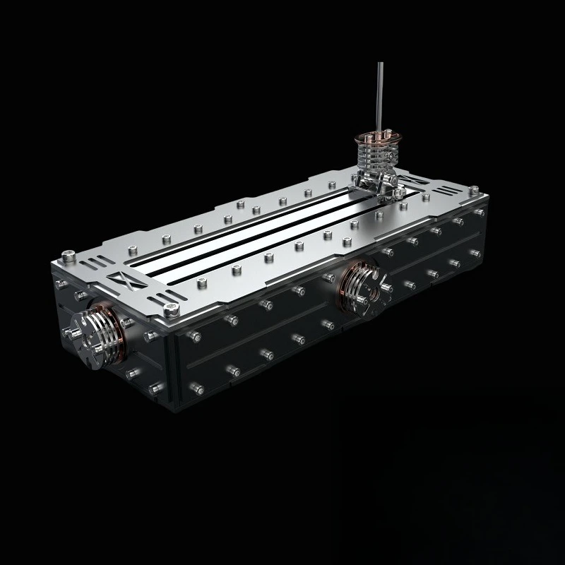 

Precision machinery toy metal assembly model