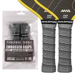 AMA SPORRT Pickleball Paddle Racket Grip High-grade Keel Sweat-absorbing Belt Grip Pickleball Accessories 2 Grips/Pack