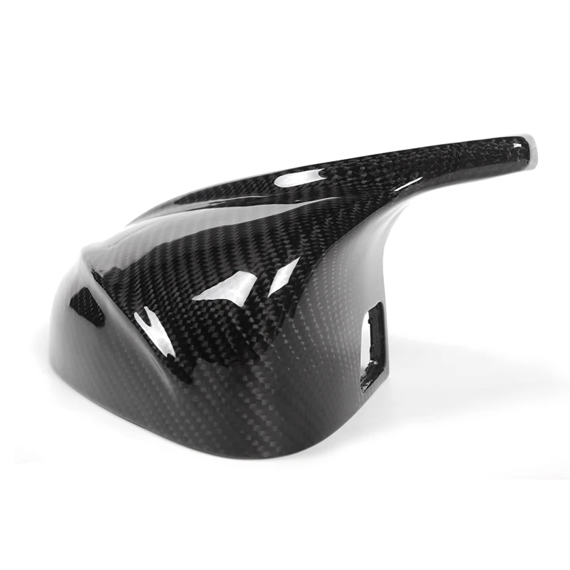 M style Replacement Carbon Fiber Rear Mirror Cover Fit For Audi A3 8V S3 RS3 2014 up with Lane Assist