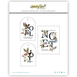 2024 Christmas New Floral Noel Stamps Cutting Dies Stencil for DIY Scrapbook Handcraft Paper Card Craft Template Decoration