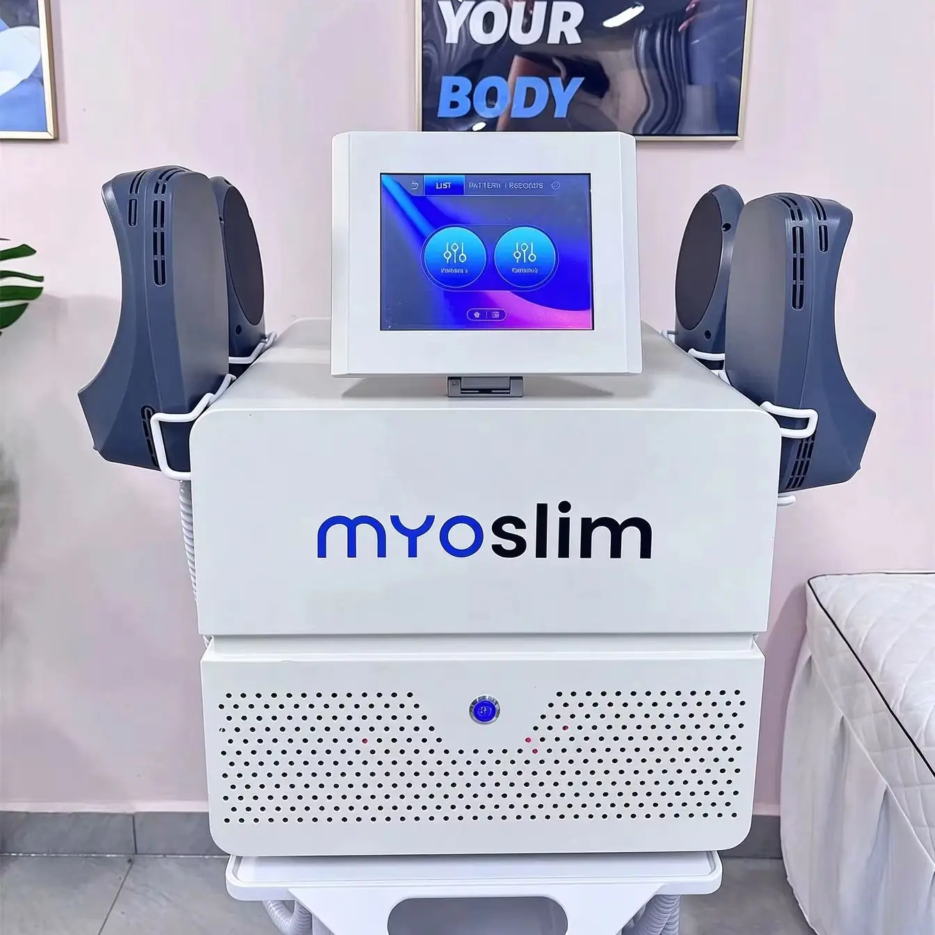 MYOslim7500W NEO Hi-emt EMS+EMT/RF Slimming Machine Nova Body Sculpting EMS Pelvic Muscle Stimulator  Salon
