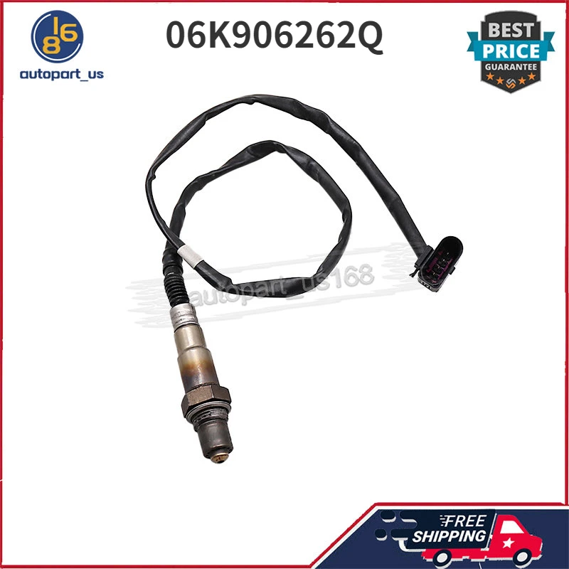 

1Pcs Oxygen Sensor Lambda Sensor O2 Sensor 06K906262Q For Audi TT Volkswagen GTI Phaeton Golf Jetta Beetle