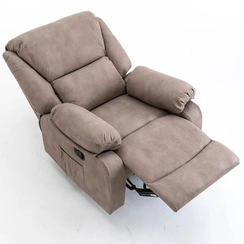Modern Leisure Living Room Bedroom Technology Fabric Manual Adjustable Lounge Chaise Lounge Sofa