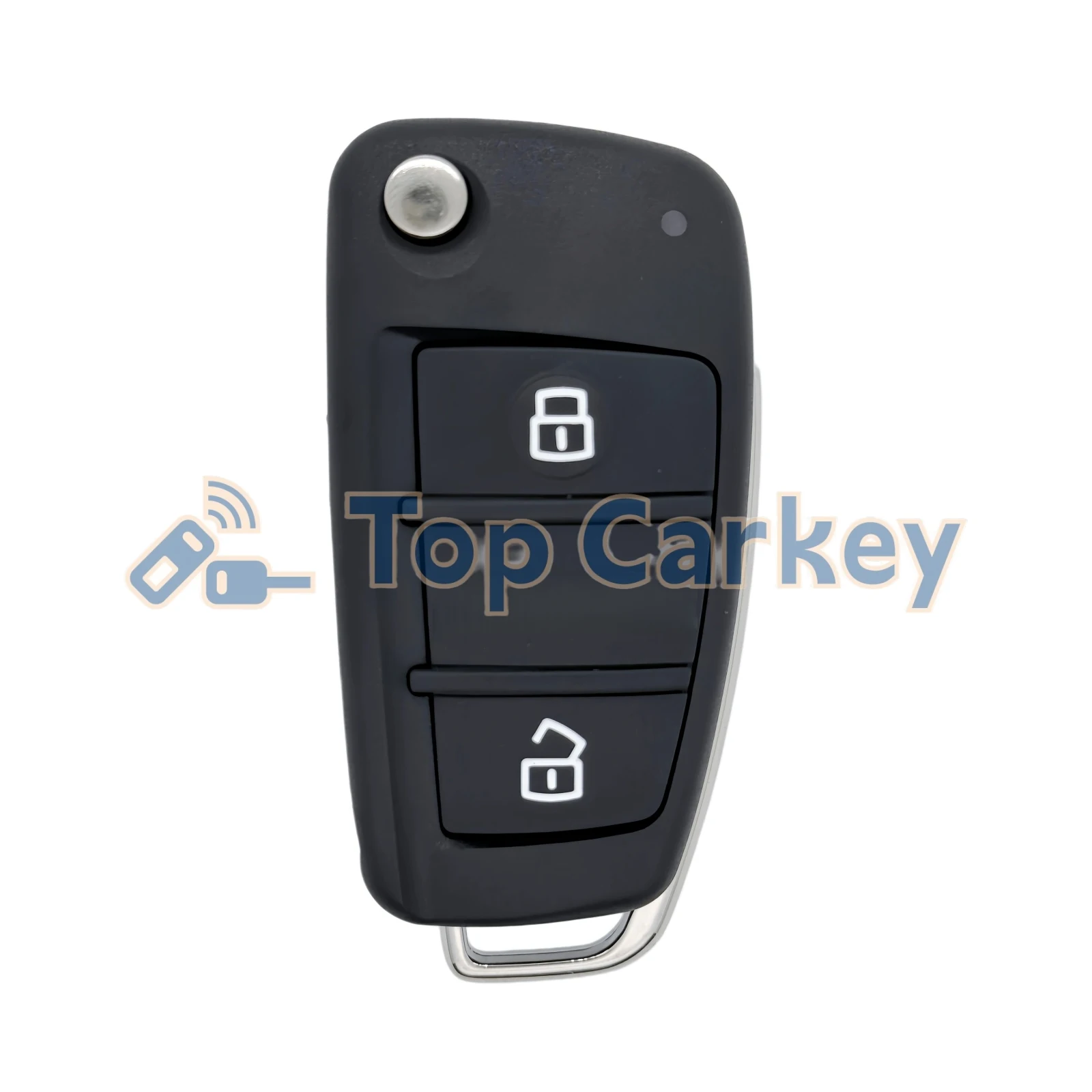TopCarkey Original Flip Remote Key ID46 Chip 433MHz ASK for Chery Tiggo 3 Arrizo 5 OEM Key Shell Case