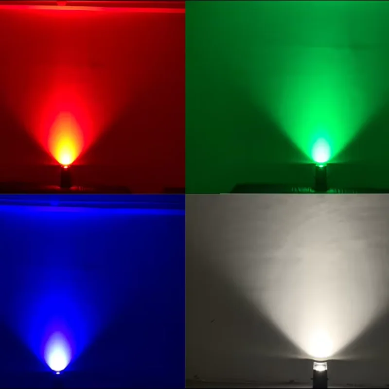 LED Spot 80W RGBW Full Color KTV Dj Wedding Nightclub Bar Party Concert DMX512 Wash Effect LED Stage lighting Show