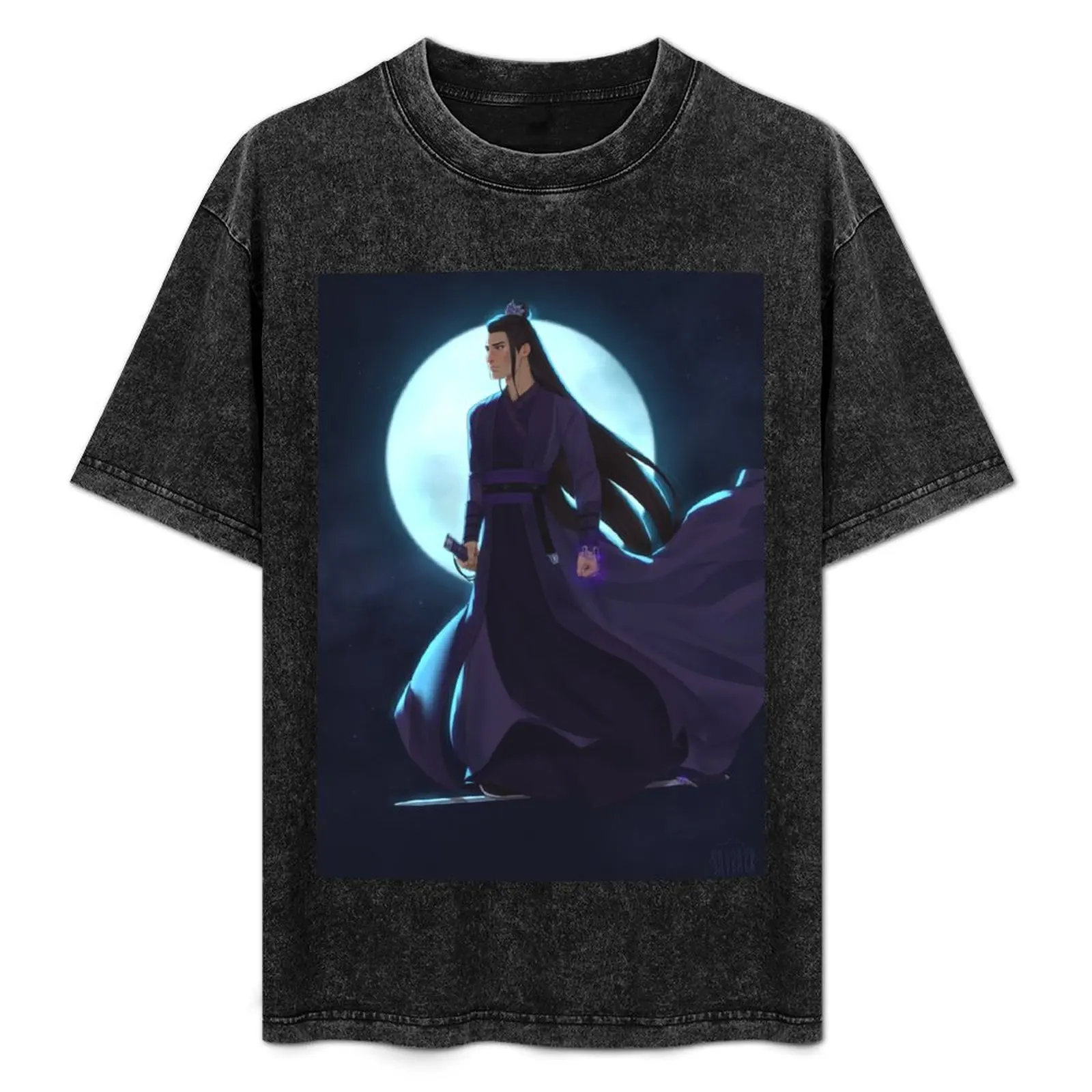 

Jiang Cheng T-Shirt Non-Shrink Basic Cotton T-Shirt