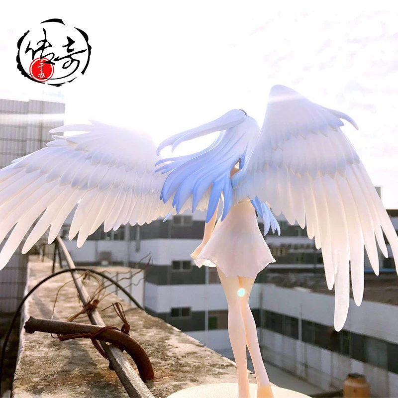 Angel's Heartbeats Figura anime di qualità premium Angelo femminile Giocattolo da collezione Regalo Disponibile Action Figure Costume cosplay