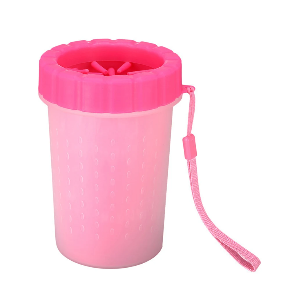 Pet Paw Wash Cup Dog Cat Foot Cleaning Brush Soft Silicone Dog Paw Cleaning Bucket Accessories ﻿Pet Foot Washer Cleaner