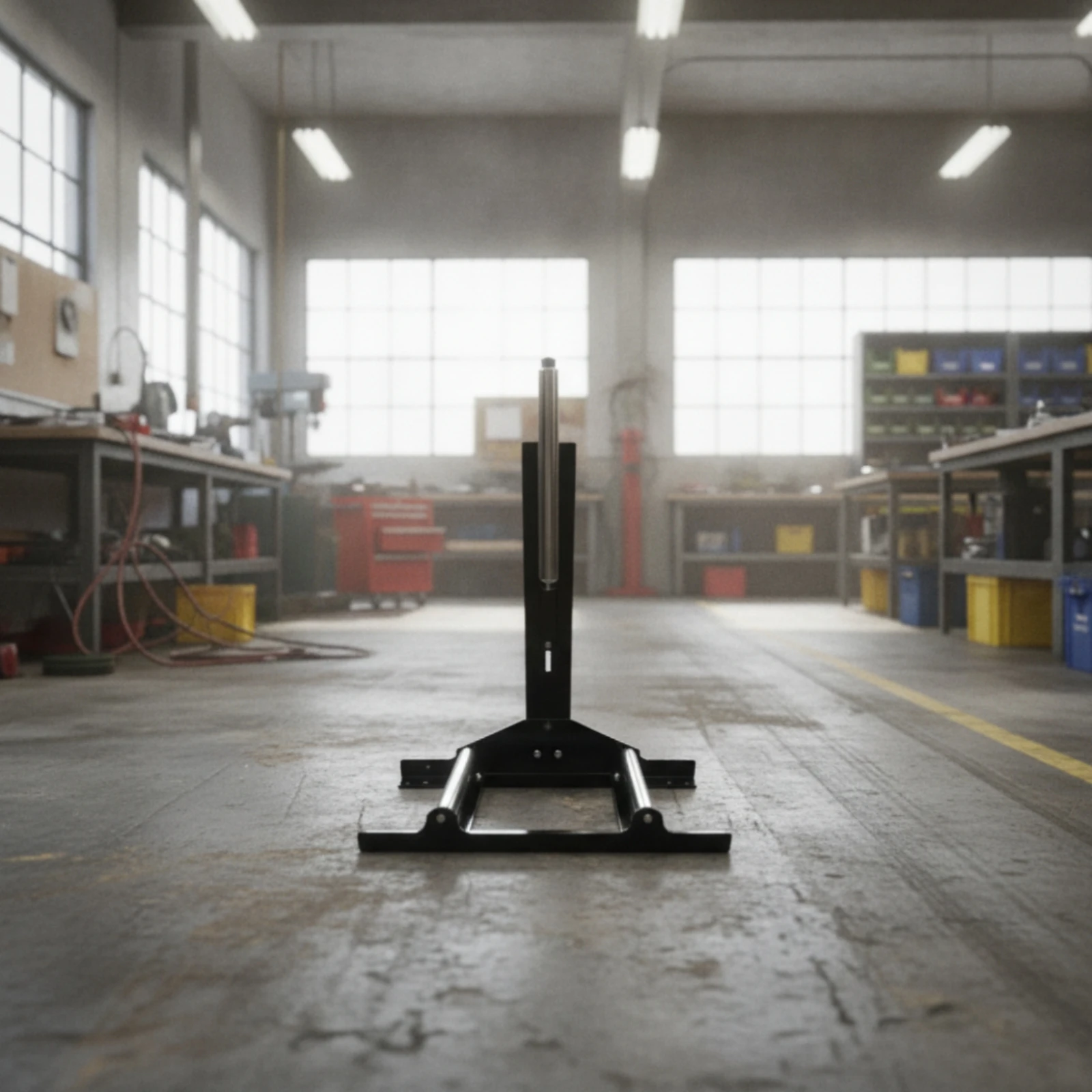 Wheel Cleaning Stand with Rollers Comfortable Working Height Wheel Detailing Stand with Rollers Long-Lasting Metal for Detailers view 6