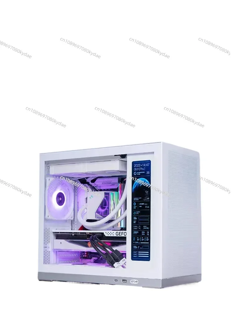 

Flash Scale G500 Chassis, Portable MATX Side Transparent TYPEC, Secondary Screen 240 Water-cooled Main Box, 2024New