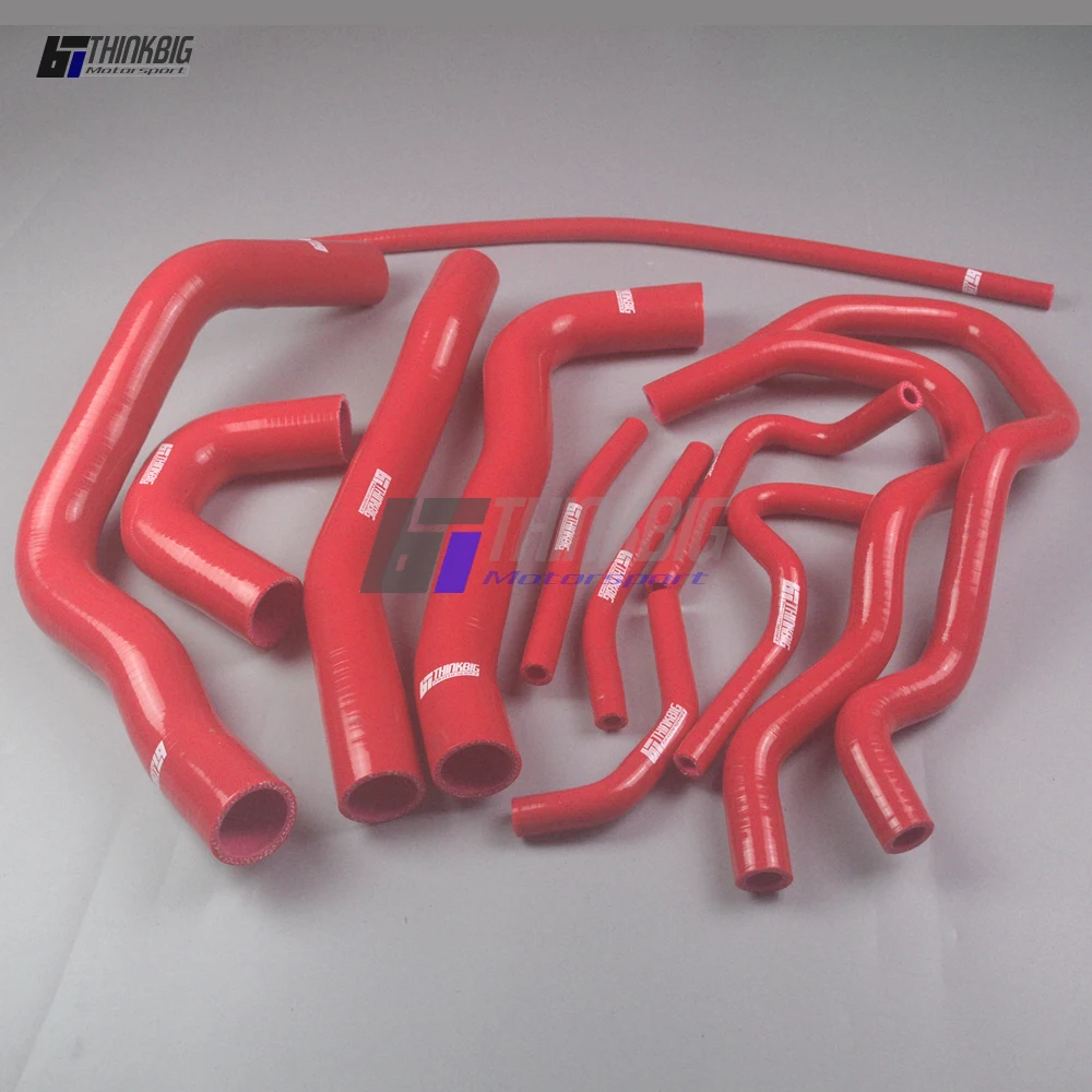 Silicone Radiator Hose Kit For 2008-2016 Mitsubishi EVO X CZ4A 2.0L 4B11T (12pcs)