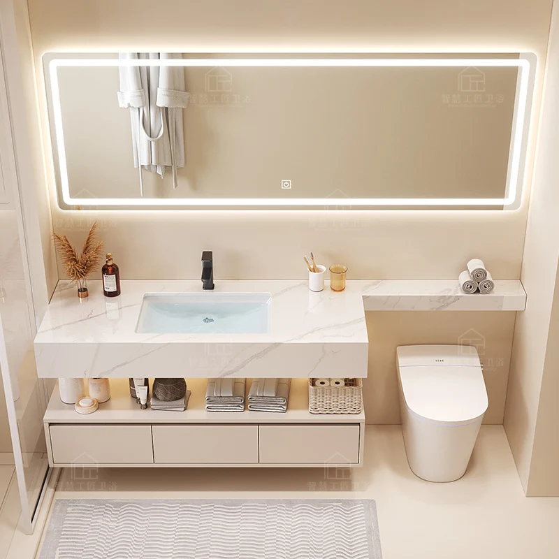 

Luxury Decorations Cupboard Organizer Storage Toilet Partitions Modern Drawers Bathroom Cabinet Paper Gabinete Hotel Furniture