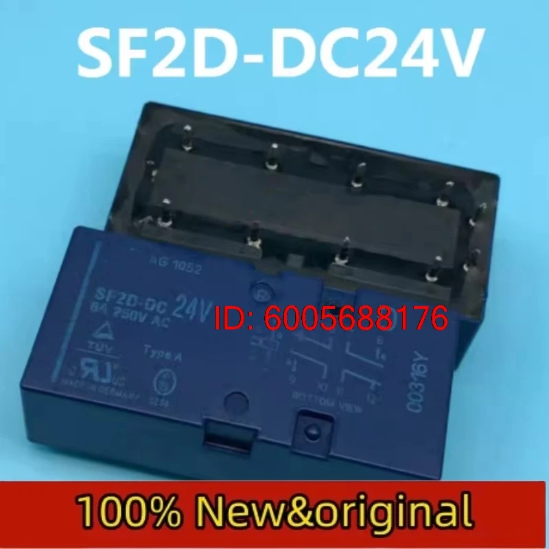 5pcs New Relays SF2D-DC24V 10 foot relay
