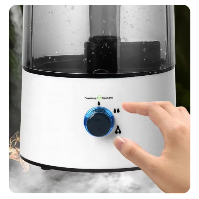 4L Large Capacity Humidifier Amphibian Sprayer Humidifier Reptile Lizard Turtle with Retractable Hose