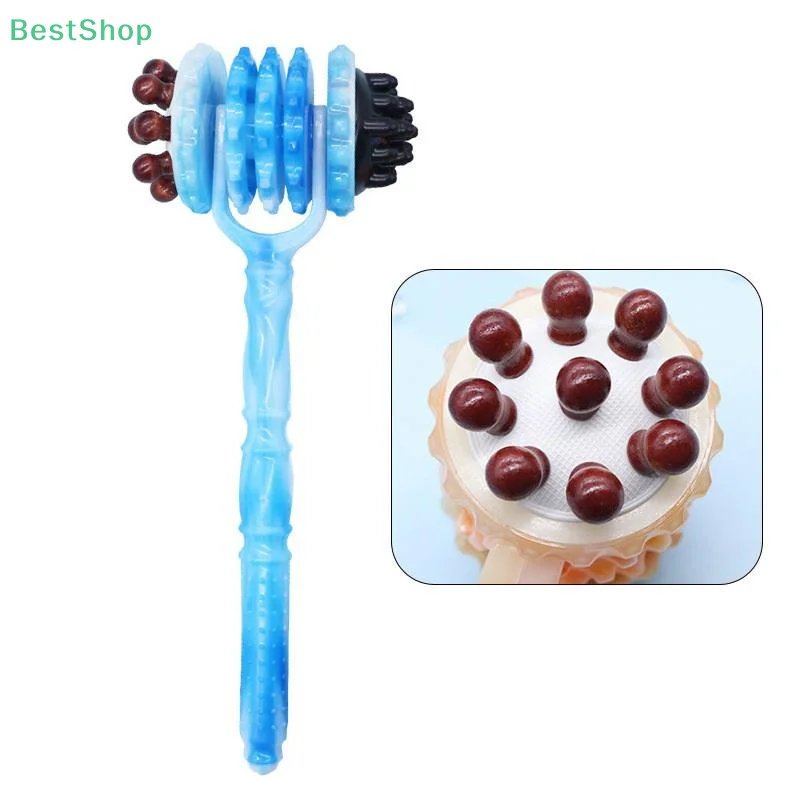 

★★★Massage Hammer Ergonomic Handheld Body Massager Double-Sided Stress Relief Tool For Back Legs Lightweight Portable