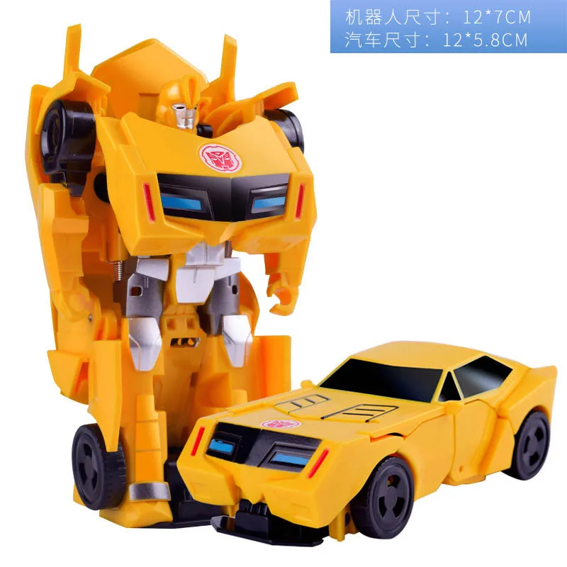Creative One-click Transformation Robot Toys For Children Deformation Simulation Cool Car Dinosaur Toy Model Boy Gifts