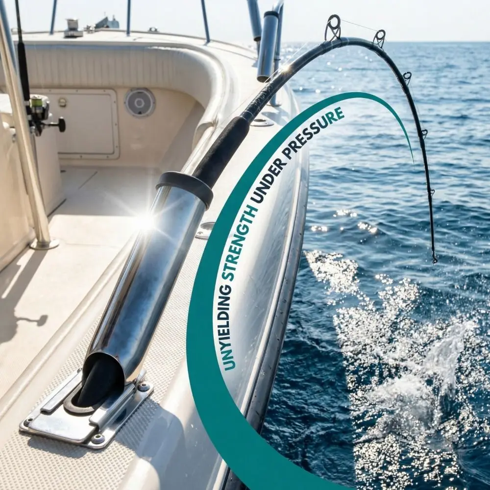 

Держатель для удочки из нержавеющей стали 304, съемное крепление, фиксированный, морская фурнитура