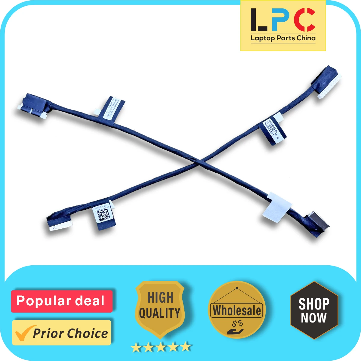 For Dell Latitude 13 5320 E5320 Battery Cable 0F8YTT 450.0M807.0001 New Laptop Battery Connector Flex Cable