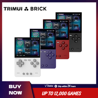 TRIMUI BRICK Handheld Game Console 3.2'' IPS Screen Linux System Trimui UI Metal Back Panel Key LED Lighting Free Keycap Gifts