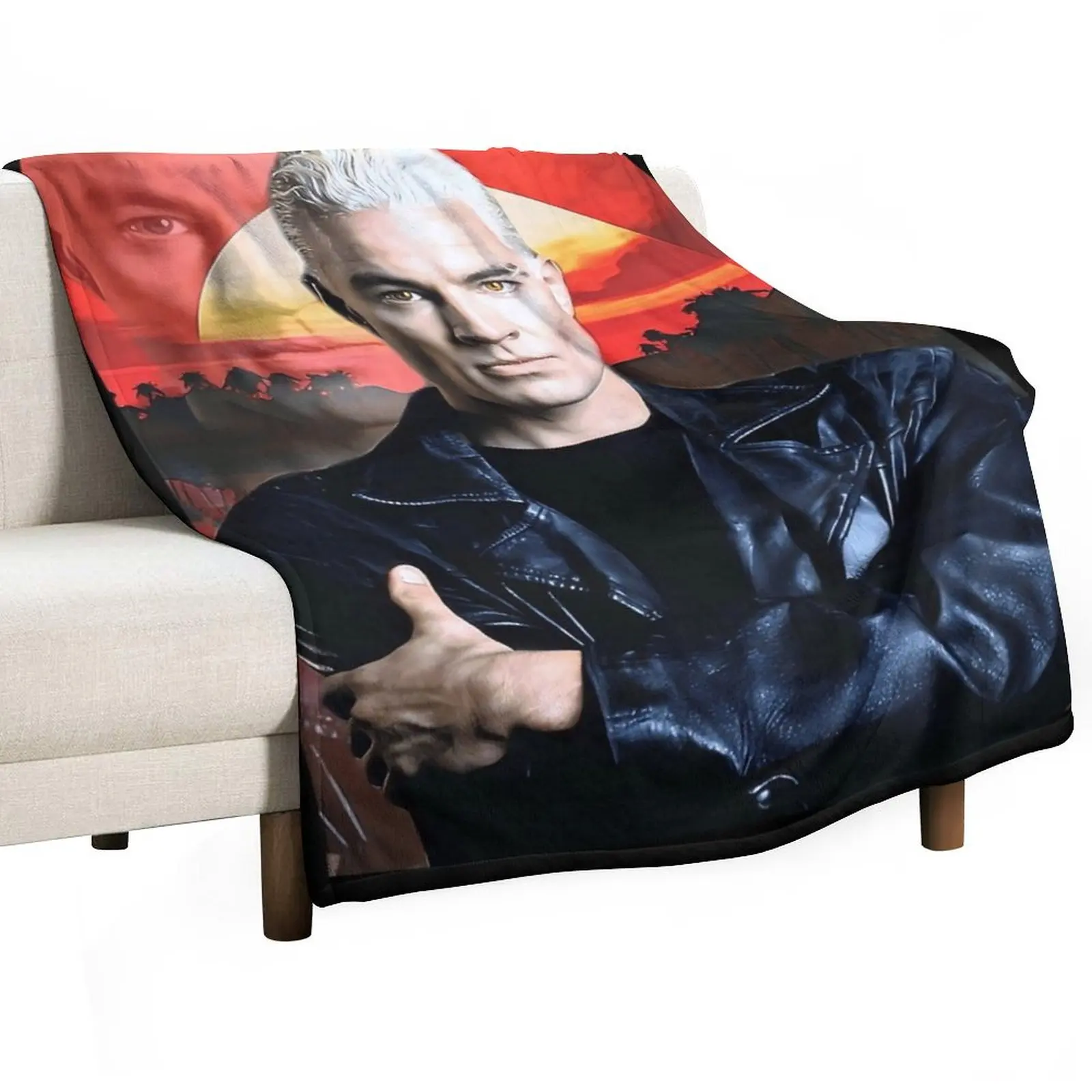 

James marsters spike Throw Blanket Luxury Sofa Quilt Kid'S Shaggy Blankets