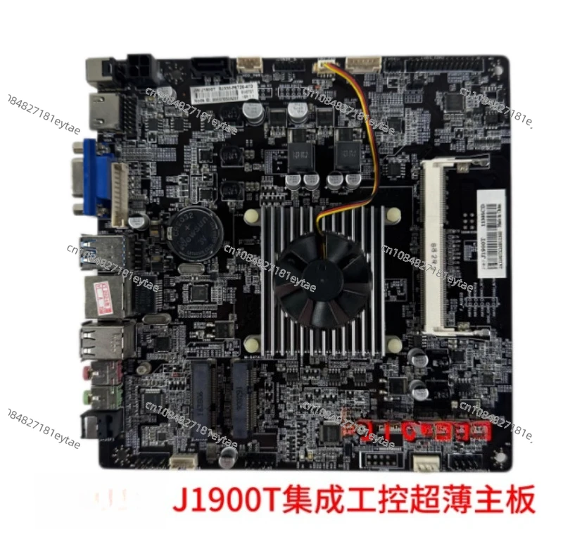for J1900T integrated industrial control ultra-thin main board supports MSATA/12V DDR3 with USB 3.0 disassembly