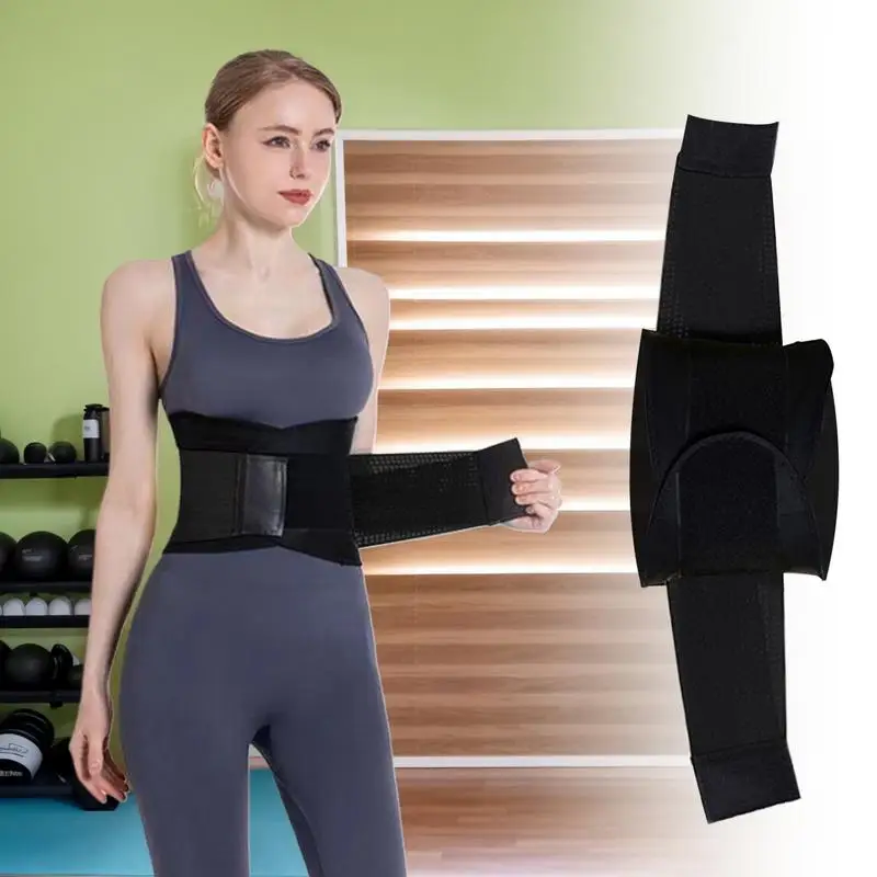 Waist Trainer Trimmer Belt Wrap For Women Slimming Body Shaper Belt Waist Trainer Wrap Postpartum Belly Belt For Workout Fitness