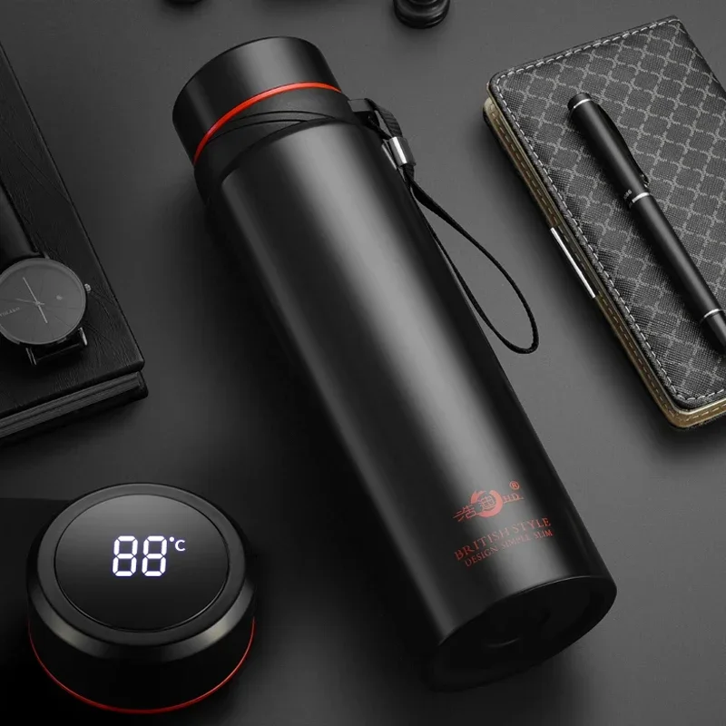 420-1800ml Large Capacity 304 Stainless Steel Tumbler Vacuum Thermal Flask Thermos Water Coffee Tea Portable Drinkware Bottle