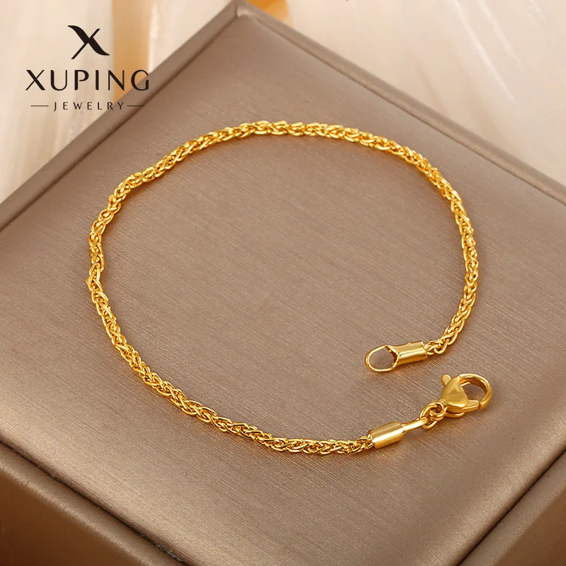 

Luxury 24K 9999 Pure Gold real gold Women's twist bracelet