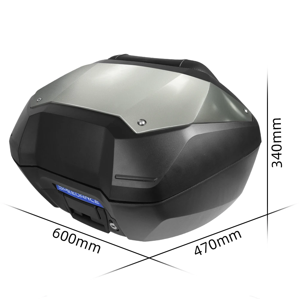 Fit for Honda NT1100 Motorcycle 50L Top Box Waterproof Luggage, One Key System Quick Release Installation