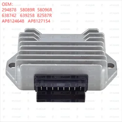 Motorcycle Voltage Regulator Rectifier 8 pin For PIAGGIO zip rst 50 FLY 2T 294878 58089R 58096R 638742 639258 82587R Accessories