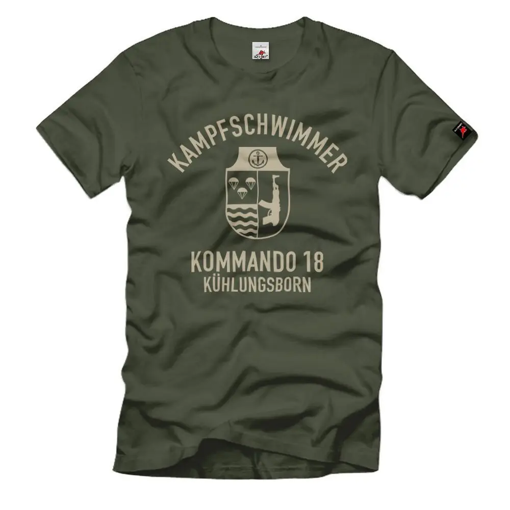 Combat Swimmer Command 18 Kühlungsborn Volksmarine NVA GDR KSK T-Shirt 38314