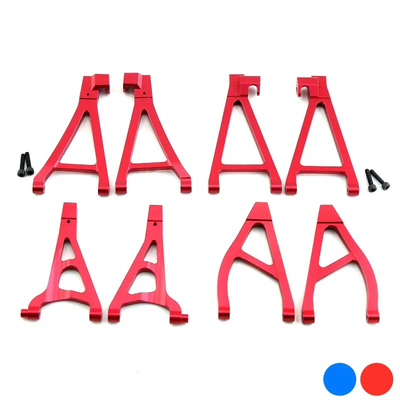 Metal Front Rear Upper Lower Suspension Arm Set 7131 7132R For 1/16 Traxxas Summit E-Revo VXL RC Car Upgrade Parts Accessories