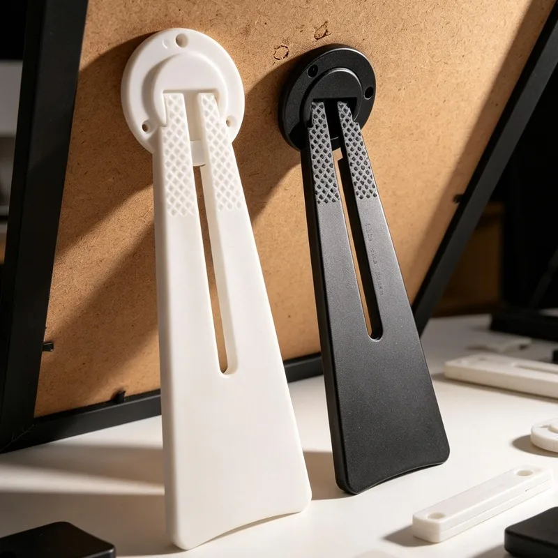 360 Rotatable Plastic Photo Frame Stand for Tabletop Display