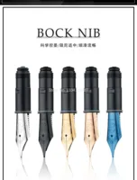 No.6 BOCK Nibs Fountain Pen Replacement Nibs EF F M B Size For Asvine P36 P50 School Office Writing Supplies Pen Accessories