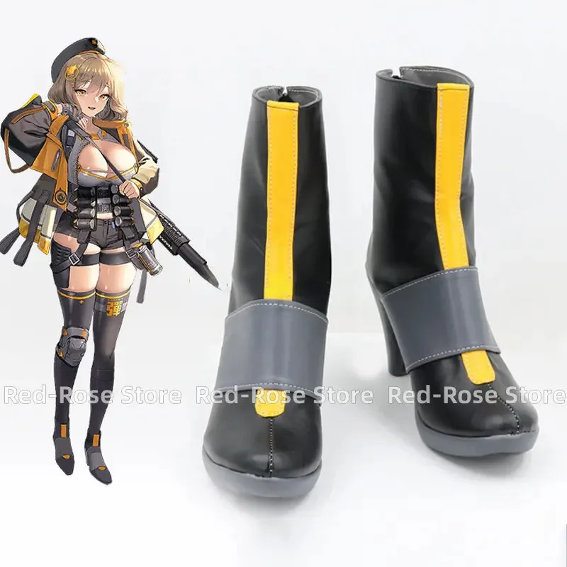 

Игра NIKKE Goddess of Victory Anis, обувь для косплея, ботинки, боевой костюм Юни, женский праздничный наряд на Хэллоуин, обувь, реквизит, индивидуальный заказ