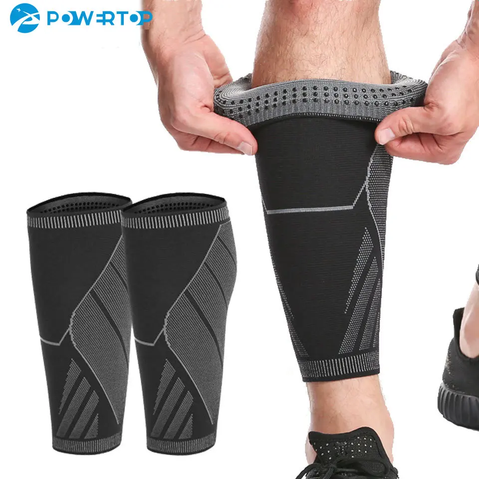 1 Pair Calf Compression Sleeves for Men Women Leg Compression Socks for Shin Splint Varicose Vein Calf Pain Relief