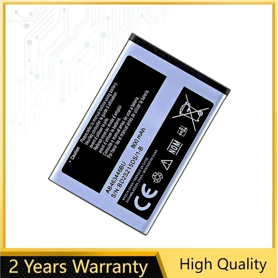 

Аккумулятор AB463446BU для Samsung C3300K X208 B189 B309 GT-C3520 E1228 GT-E2530 E339 GT-E2330 C5212 AB043446BE AB553446BU